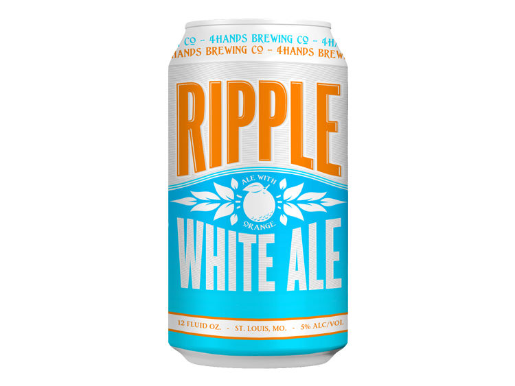 4 Hands Brewing Co.'s Ripple White Ale